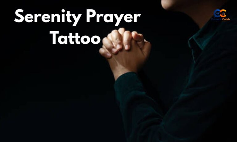 Serenity Prayer Tattoo