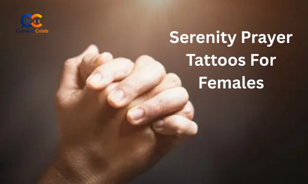 Serenity Prayer Tattoo